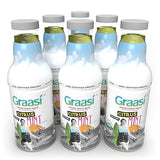 Graasi Organic Barley Grass Water | Hydration Drink with Vitamin C, D, Zinc | USDA Organic, Non-GMO, Vegan | Low-Calorie Wellness Beverage | Citrus