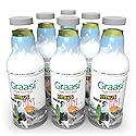 Graasi Organic Barley Grass Water | Hydration Drink with Vitamin C, D, Zinc | USDA Organic, Non-GMO, Vegan | Low-Calorie Wellness Beverage | Citrus