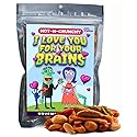 Love You for Your Brains Trail Mix - Premium Food Gifts Spicy Zombie Romance Snack Mix Unique Funny Valentine Gifts Horror Movie Night Snacks