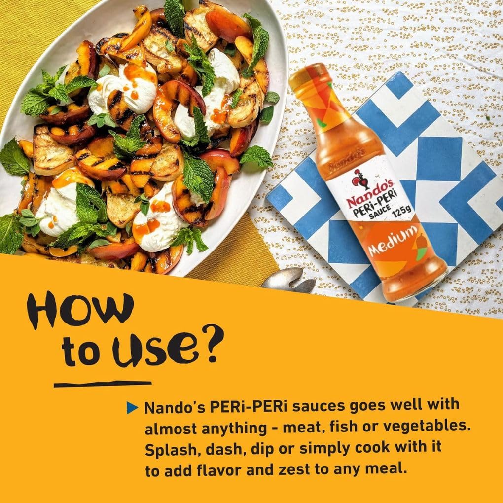 Nando's Medium Peri Peri Sauce (125ml)