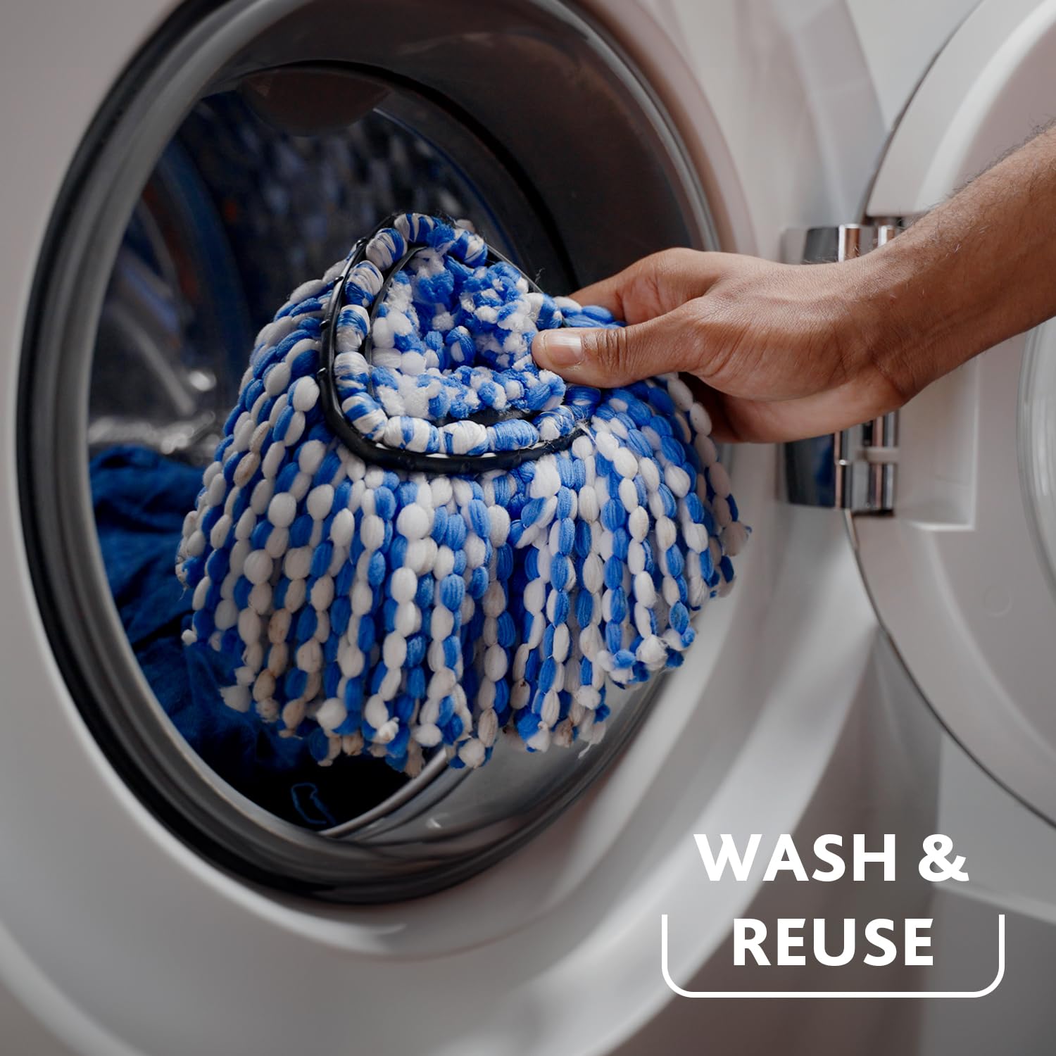 O-Cedar RinseClean Spin Mop Microfiber Refill, 1 CT (Pack of 3)