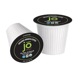 NO FUN JO DECAF: 48 Cups, Organic Medium Dark Roast Swiss Water Process for Keurig K-Cup Compatible Brewers, Fresh Seal Single Serve Cups, Fair Trade