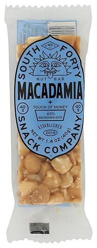 South 40 Snacks Macadamia Nut Bar Sgl, 1.4 OZ