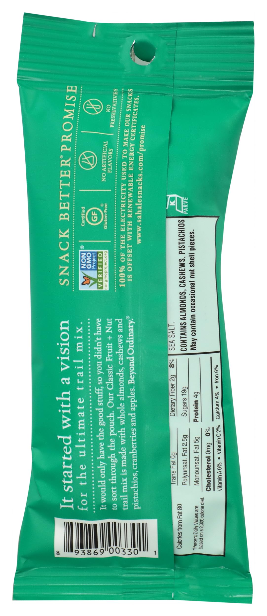 Trail Mix with Classic Fruit & Nuts - 1.5 oz. Pouch by Sahale