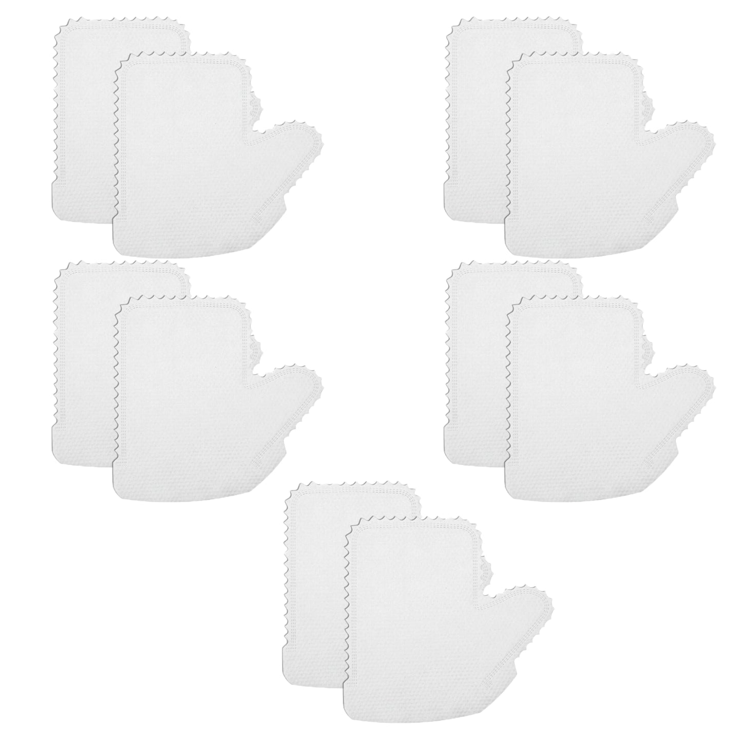 AUNHIRU Dust Rag Mittens Disposable Home Non-woven Dust Removal Gloves 10pcs for House Cleaning Pet Hair Cleaning