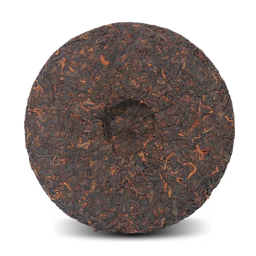 LWXLJMJZC?Ripe Puerh Tea Cake -150?Cups) Shu Puer Tea - Aged Fermented Cook Pu erh -Black Pu'erh -Chinese Pu er Cake - 357g/12.6oz
