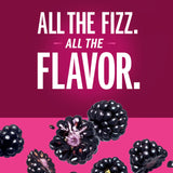 IZZE Sparkling Juice Beverage Blend, Blackberry, No Sugar Added, 8.4 FL OZ, 6 Cans