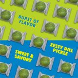 Atkinson's - Big Papa Pickle Ball Candy Sour Dill Flavored Candy by Van Holten's - 3 OZ, 3 Pack