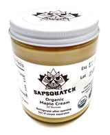 Sapsquatch Organic Maple Cream - 20 Ounces - Pure Maple Cream Butter Spread