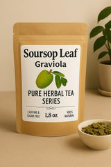 Soursop Leaves Graviola - Premium Dried Herbal Tea Leaves | Annona Muricata | Natural Wellness Infusion