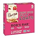 Bob's Red Mill Peanut Butter Jelly & Oats Snack Bar - 5 Bars (Pack of 1) - Gluten Free, Non-GMO, Whole Grain
