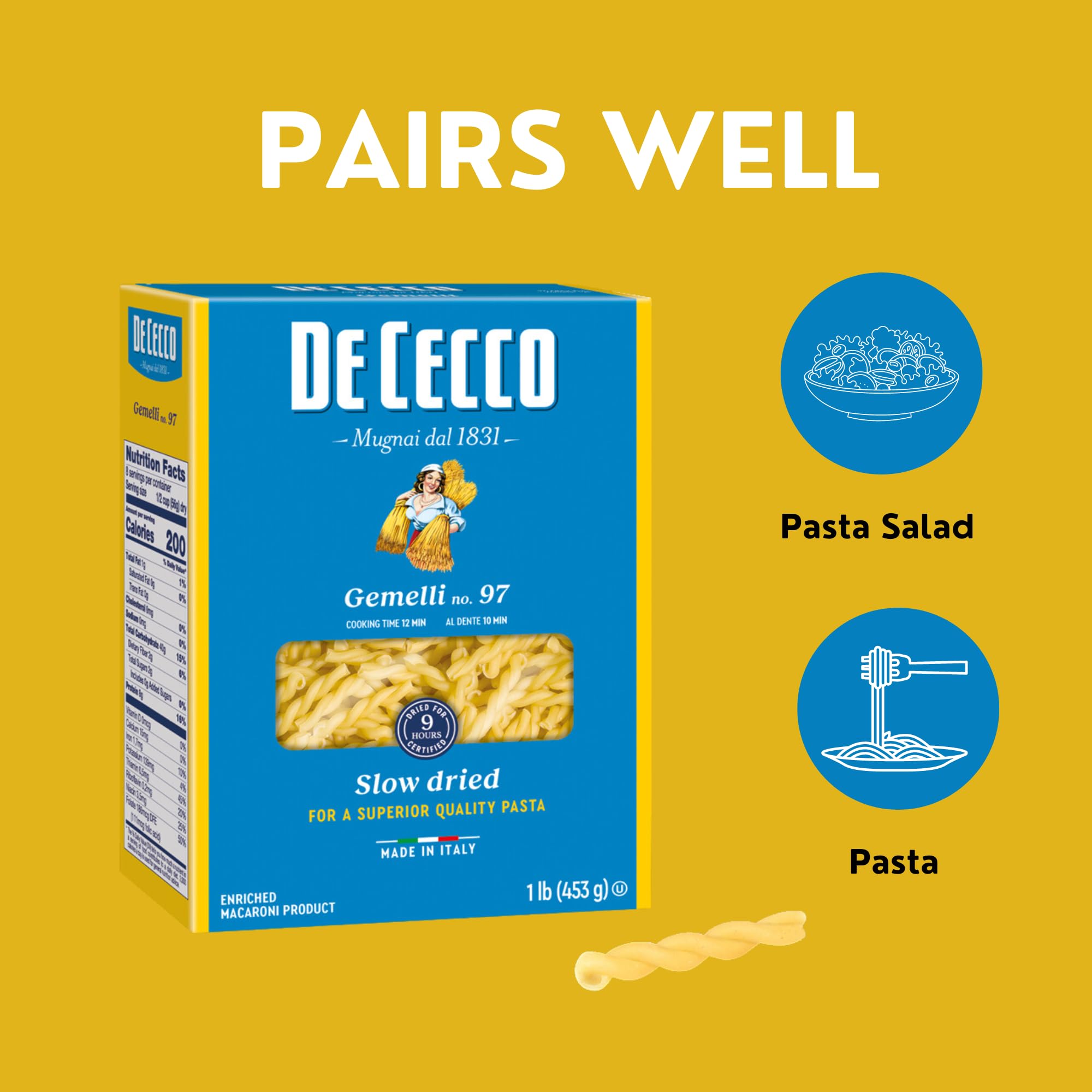 DeCecco Gemelli, No. 97, 1 Pound Box