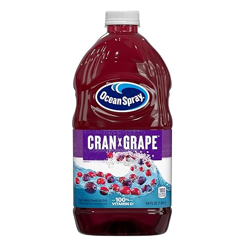 Ocean Spray Cranberry Grape Juice Drink, 64 Fl Oz Bottle