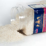 Golden Crown Jasmine Rice - 32 oz (2 LB) Jar, Non-Sticky, Fluffy Aromatic Rice, Thai, Indian, & Fragrant Flavored Long-Grain White Rice