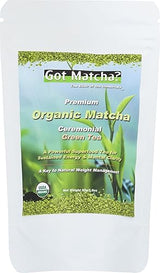 Got Matcha, Tea Matcha Ceremonial Green Organic, 2.82 Ounce