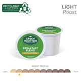 Green Mountain Breakfast Blend for Keurig Brewers 48 Count k-cups
