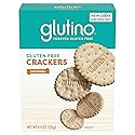 Glutino Gluten Free Snack Crackers, Premium Rounds, Original, 4.4 oz