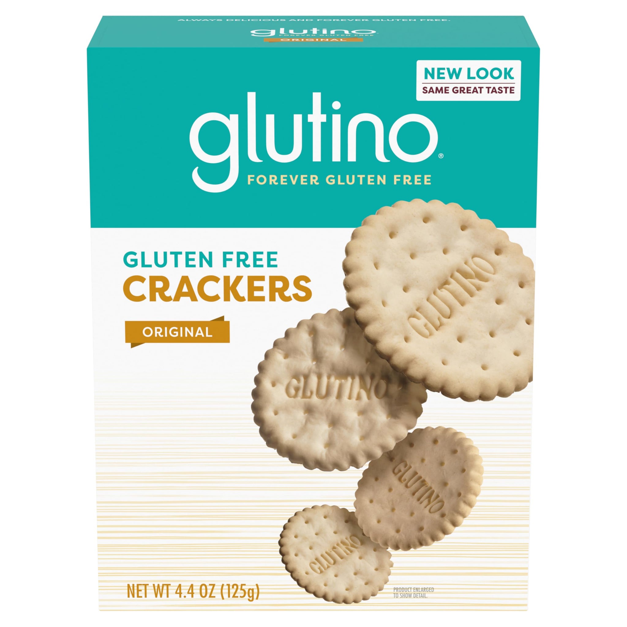 Glutino Gluten Free Snack Crackers, Premium Rounds, Original, 4.4 oz