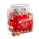 Smarties Lollies - Gluten Free, Peanut Free, Fat Free Assorted Fruity Flavors Lollipops - Low Calorie Perfect for Birthdays, Parties - Made by US