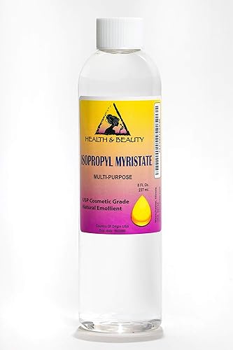 Isopropyl Myristate IPM Natural Surfactant USP Liquid Premium Highest Purity 100% Pure 8 oz