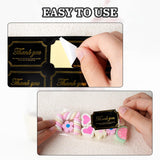 Qiuruoo 200 Pcs Chocolate Bar Wrappers with 200 Pcs gold foil Thank You Stickers - 3.2 x 4.5 Inch Candy Bar Wrappers - Self Adhesive Small Plastic Wax