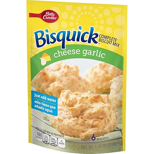 Betty Crocker Bisquick Complete Cheese Garlic Biscuit Mix, 7.8 OZ