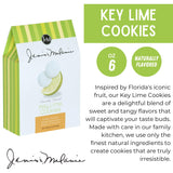 J&M Foods Key Lime Cookies, 6 Ounce