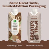 Greater Than Nutrient Hydration Beverage, Electrolyte Drink for Gut Health & Energy with Coconut Water, Vitamins, Gluten Free, Plant Based, Low Sugar