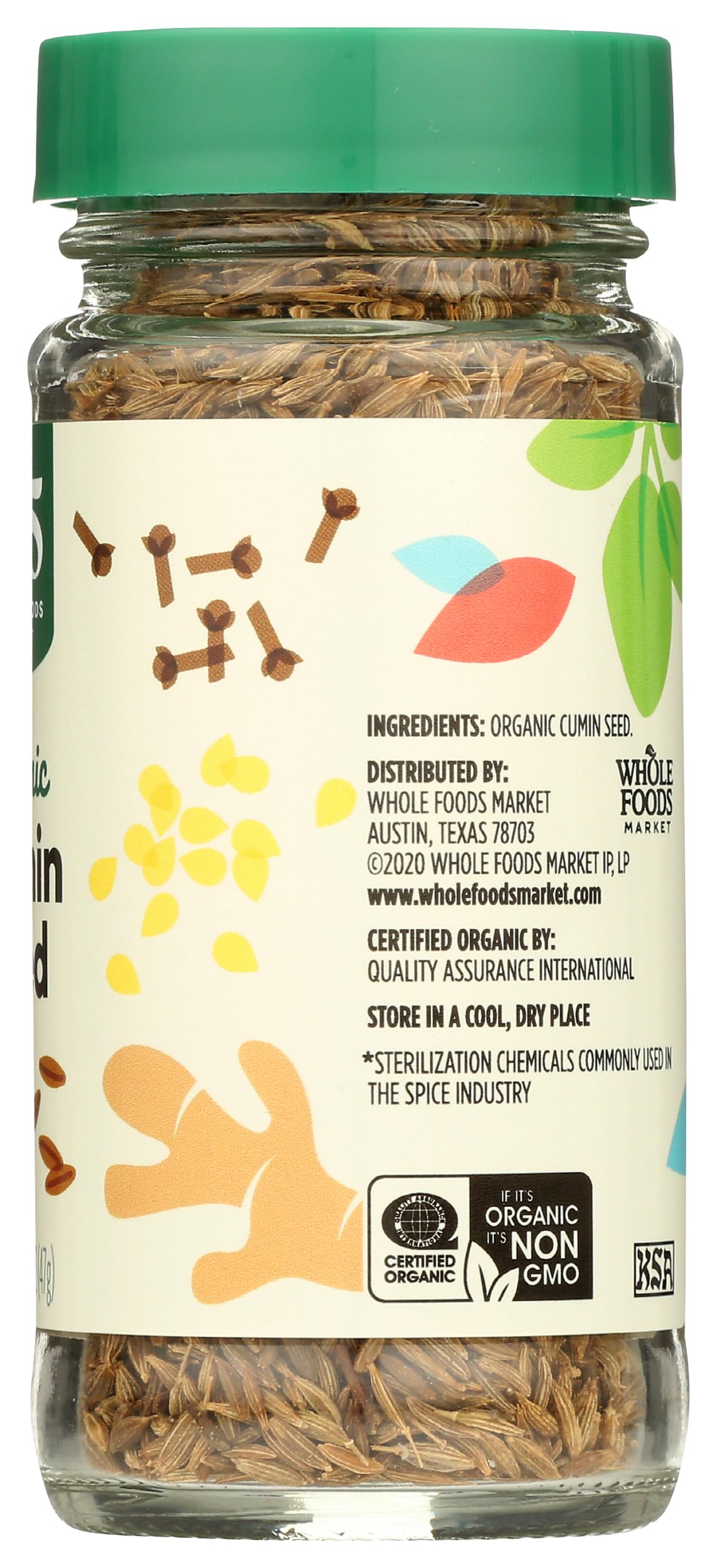 365 by Whole Foods Market, Organic Cumin Seed, 1.66 Ounce