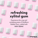 XyloBurst Bubble Gum Xylitol Gum