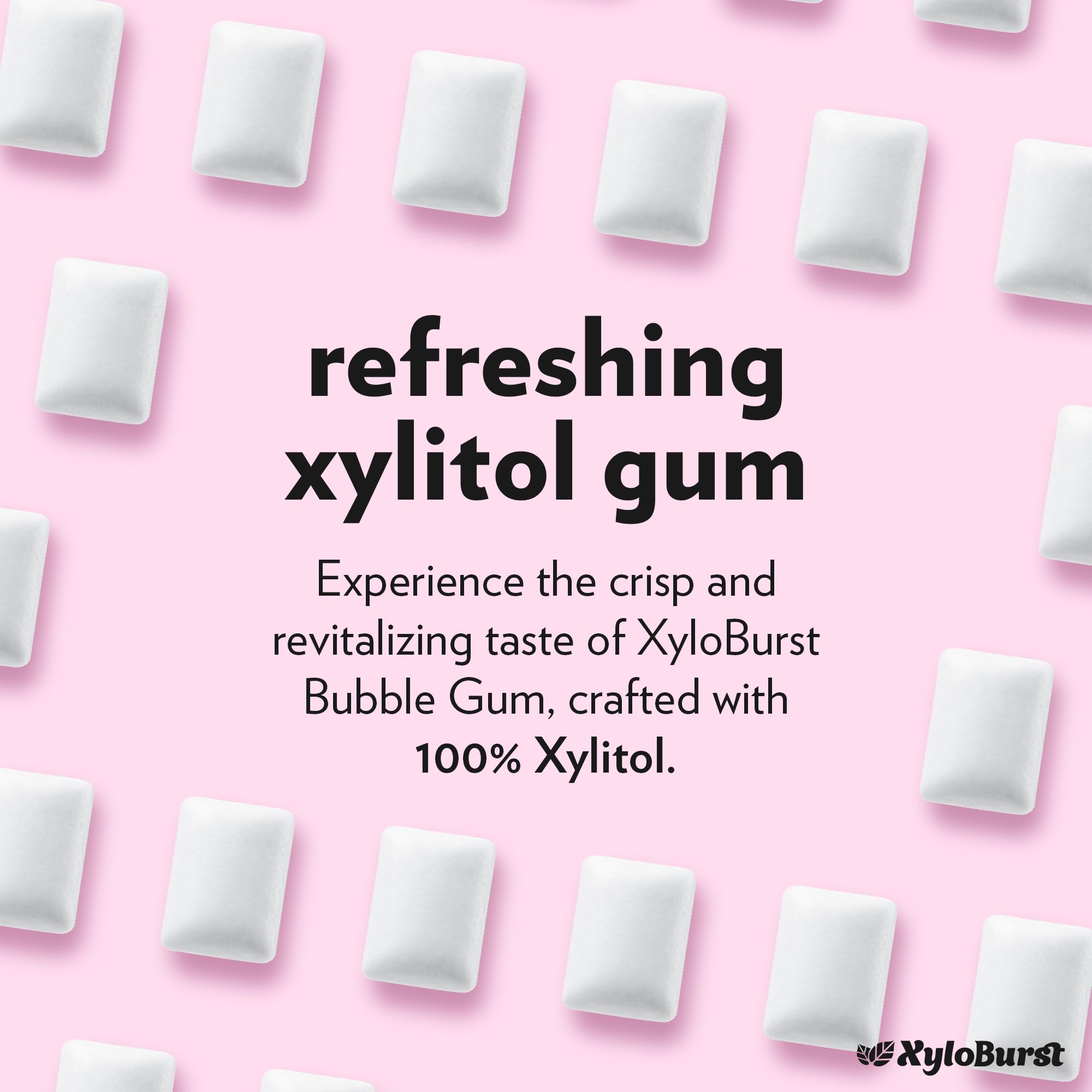 XyloBurst Bubble Gum Xylitol Gum