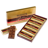 HERSHEY'S GOLDEN ALMOND Chocolate Bar, Roasted Almonds in Fine Milk Chocolate Candy Bar, Individually Wrapped Bars in Gift Box, 14 Ounce Box