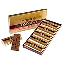 HERSHEY'S GOLDEN ALMOND Chocolate Bar, Roasted Almonds in Fine Milk Chocolate Candy Bar, Individually Wrapped Bars in Gift Box, 14 Ounce Box