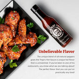 Trejo's Tacos All-Natural Hot Sauce - Medium Heat Blend of Peppers - Zero Calories - Non-GMO - Danny Trejo’s Famous Hot Sauce from Trejo's Tacos