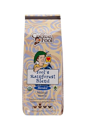 Coffee Fool's Organic Fair Trade Rainforest (Strong Drip Grind)