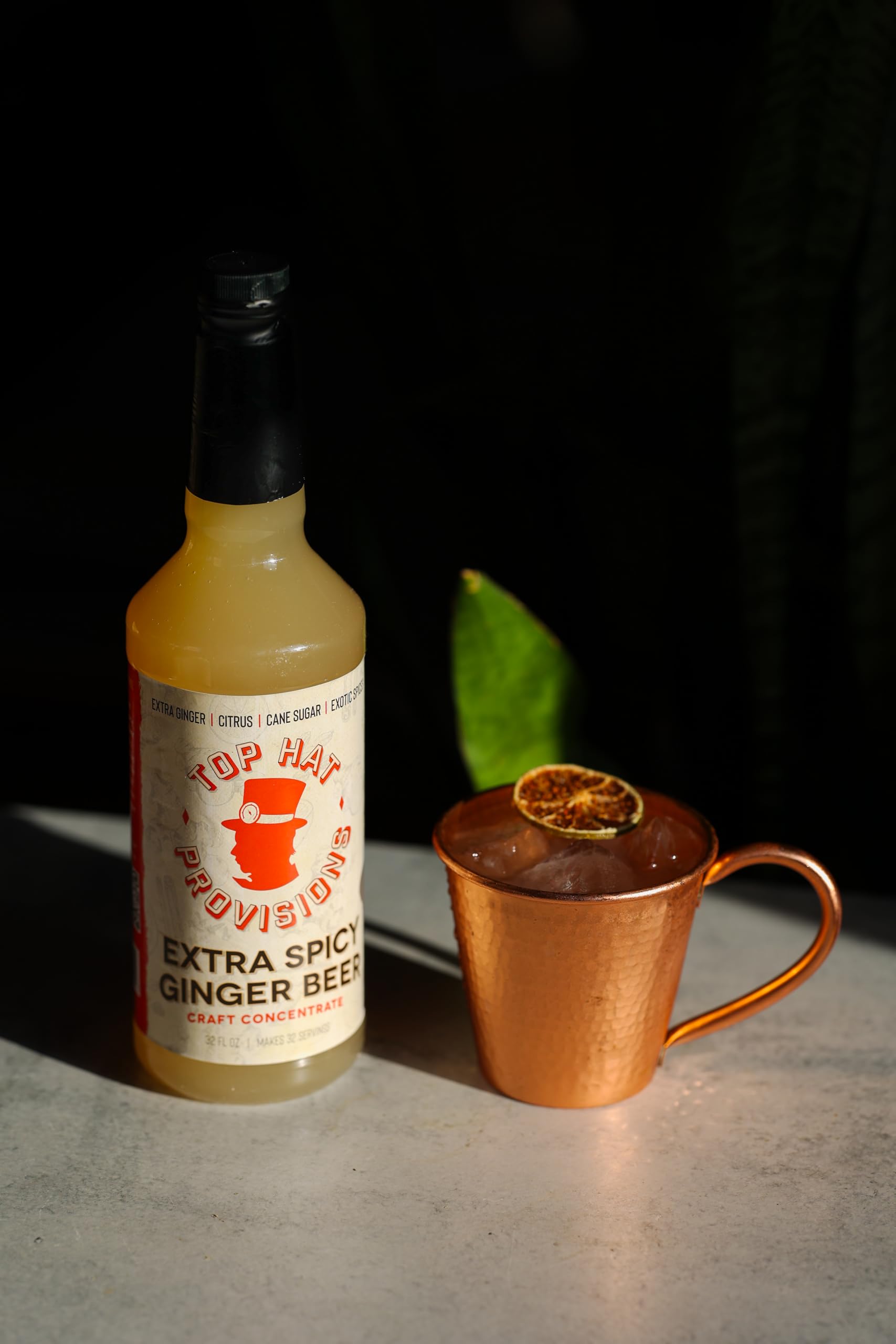 Top Hat Sober Curious Mixology Combo Kit - Mocktail Mixer Gift Set - Extra Spicy Ginger Beer Syrup, East India Tonic Syrup, Ruby Go Wild Paloma