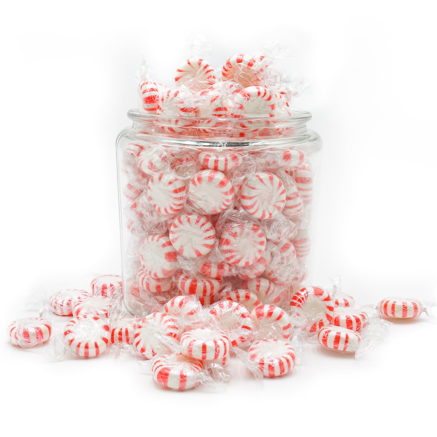 STARLIGHT PEPPERMINT Candy 2 lb - Mints Candies Bulk Bag, Extra Freshness, Individually Wrapped (168 Pieces)