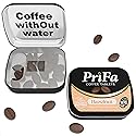 PriFa Hazelnut Coffee Tablets - Sweetened with Stevia, Nutty & Aromatic Flavor, Instant Coffee On-The-Go, Portable Caffeine Boost - 15mg Caffeine, 25