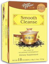 Prince of Peace Smooth Cleanse Tea, 18 Tea Bags Constipation Relief Prince of Peace Traditional Medicinal Tea Bloating Relief Constipation Tea (1