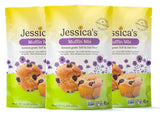 Jessica’s Natural Foods - Gluten-Free Muffin Mix Made with the Ancient-Grain Teff and Wholesome Oat Flour, Non-GMO, and Gluten Free. 3 Per Pack