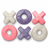 Hugs and Kisses X’s and O’s Valentines Candy - Fun shaped Gummies - Pink Strawberry, White Pineapple, and Purple Grape Valentines Candy Gummy Bites (1