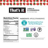 That's it. Variety Pack 100% Natural Real Fruit Bar, Best High Fiber Vegan, Gluten Free Healthy Snack, Paleo for Children & Adults, Non GMO No Added
