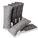 Marsheepy 6 Pack Activated Charcoal Odor Absorber Bags, Shoe Deodorizer insert and Shoe Odor Remover, 100% Natural Shoes Smell Remover?Shoe Odor