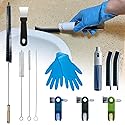 12Pcs Home Crevice Cleaning Brush Set for Kitchen Bathroom - Cup Lid Straw Dryer Vent Gap Cleaning Tools Household Cleaning Supplies