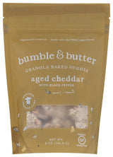 Bumble & Butter Sharp Cheddar With Cracked Black Pepper Granola, 8 OZ