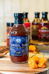 Plowboys Tarheel Tang BBQ Sauce - Carolina Style Sweet & Tangy Barbecue Sauce with Smoky Finish - Perfect for Pulled Pork, Chicken & Ribs (Tarheel