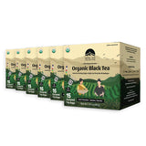 NEPAL TEA Organic Black Tea Bags from the Himalayas - 15 Pyramid Tea Bags, Single Origin from a Family Farm - Black Tea Bags with Loose Leaf Tea