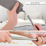 Retractable Gap Dust Cleaner, Cleaning Tool Under Appliance Or Sofa,Microfiber Hand Duster, Detachable and Washable Gap Cleaning Brush, Couch Cleaner