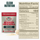 Marsh Hen Mill White Grits | Stone Ground White Corn | Gluten-Free, No Additives | Instant for Quick Meals | Family Farm Grown on Wadmalaw Island |