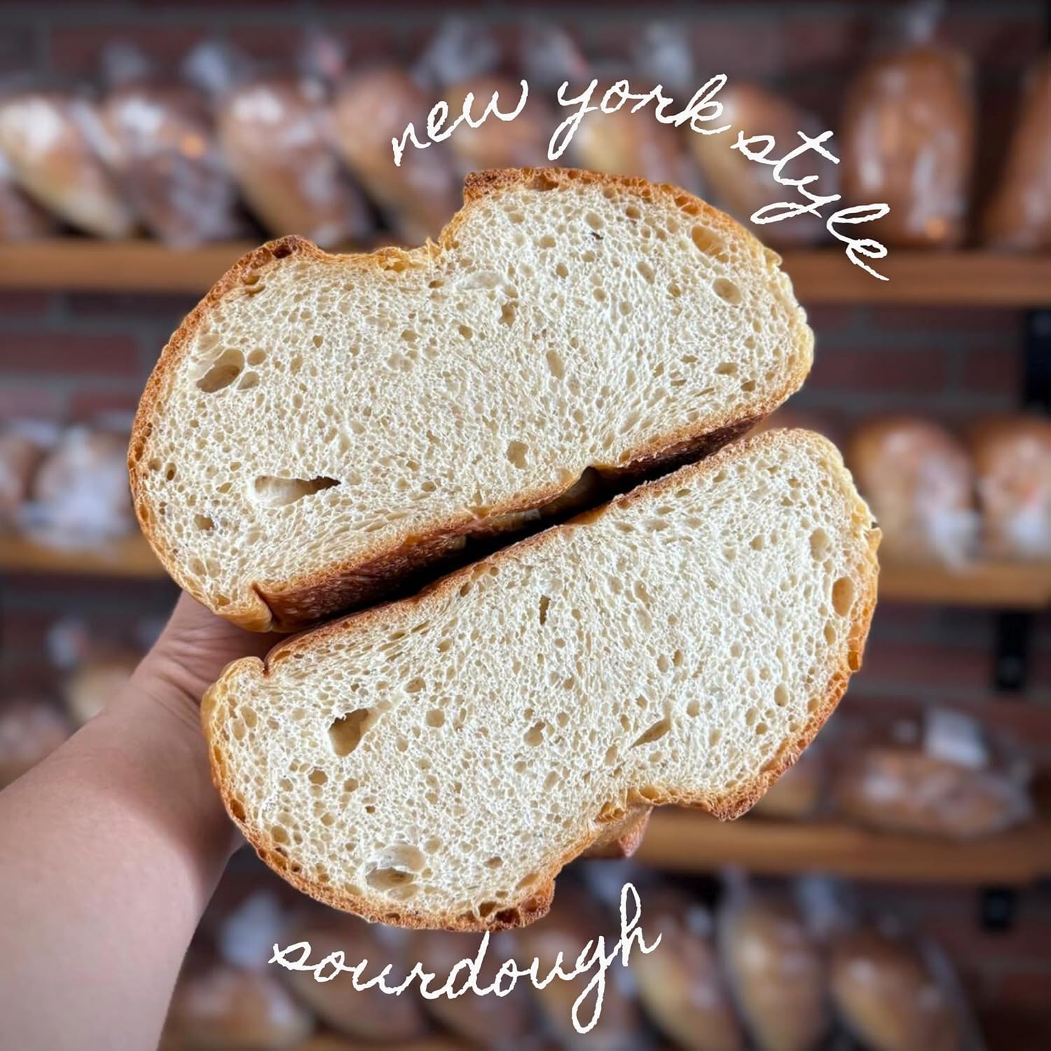 Dr. B's Frankie New York Style Sourdough Bread | 3g Net Carbs & 6g Protein | Low Calorie, Vegan, Sugar-Free, Nut-Free | 4 Ingredient Fresh Low Carb